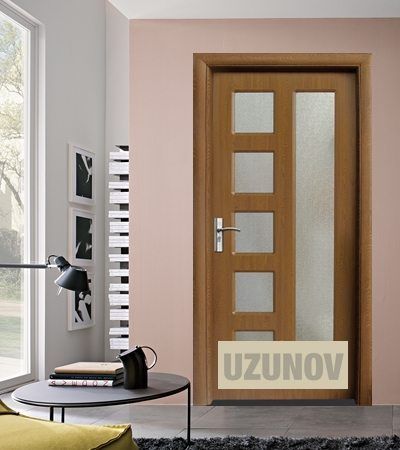 Интериорна HDF врата 048 Бял