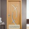 Интериорна HDF врата 056 Светъл дъб
