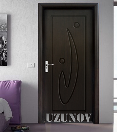 Интериорна HDF врата 070-P Венге