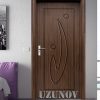 Интериорна HDF врата 070-P Орех
