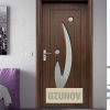 Интериорна HDF врата 070 Светъл дъб