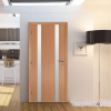 Ламинирана врата Остъклена Infinity Light 2 БУК
