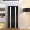 Ламинирана врата Остъклена Infinity Light 2 Венге
